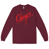 Burgundy chuy's Cafe Long Sleeve Tee - artisFamous