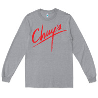Heather Grey chuy's Cafe Long Sleeve Tee - artisFamous