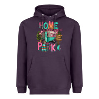 Plum home is where we park it Heavyweight Hoodie - RanaPortraitStore