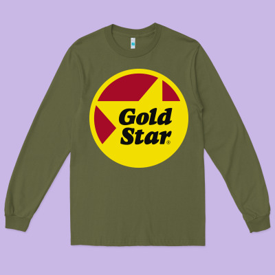 Gold Star Chili Resto Long Sleeve Tee Designed By Artisfamous