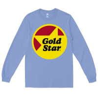 Colony Blue Gold Star Chili Resto Long Sleeve Tee - artisFamous