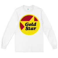 White Gold Star Chili Resto Long Sleeve Tee - artisFamous