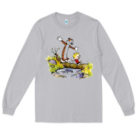 Moon Dust calvin and hobbes bill watterson Long Sleeve Tee - artisFamous