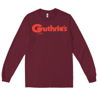Burgundy Guthrie's Resto Long Sleeve Tee - artisFamous