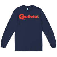 Navy Guthrie's Resto Long Sleeve Tee - artisFamous
