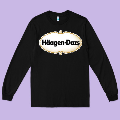 Häagen Dazs Cafe And Resto Long Sleeve Tee Designed By Artisfamous