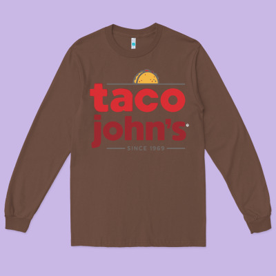 Taco John's Resto Long Sleeve Tee Designed By Artisfamous
