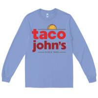 Colony Blue Taco John's Resto Long Sleeve Tee - artisFamous