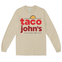 Mushroom Taco John's Resto Long Sleeve Tee - artisFamous