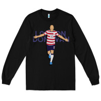 Black Landon Donovan Long Sleeve Tee - artisFamous