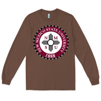 Chestnut nmsu seal Long Sleeve Tee - artisFamous