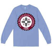 Colony Blue nmsu seal Long Sleeve Tee - artisFamous