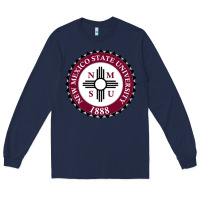 Navy nmsu seal Long Sleeve Tee - artisFamous