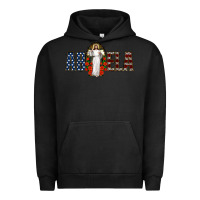 Pigment Black abuela jesus christ Urban Hoodie - Jasminsmagicworld