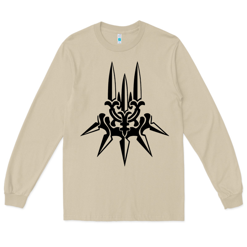 Yorha White Insignia Long Sleeve Tee by artisFamous | Teevron
