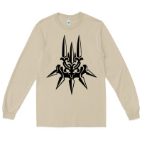 Mushroom yorha white insignia Long Sleeve Tee - artisFamous