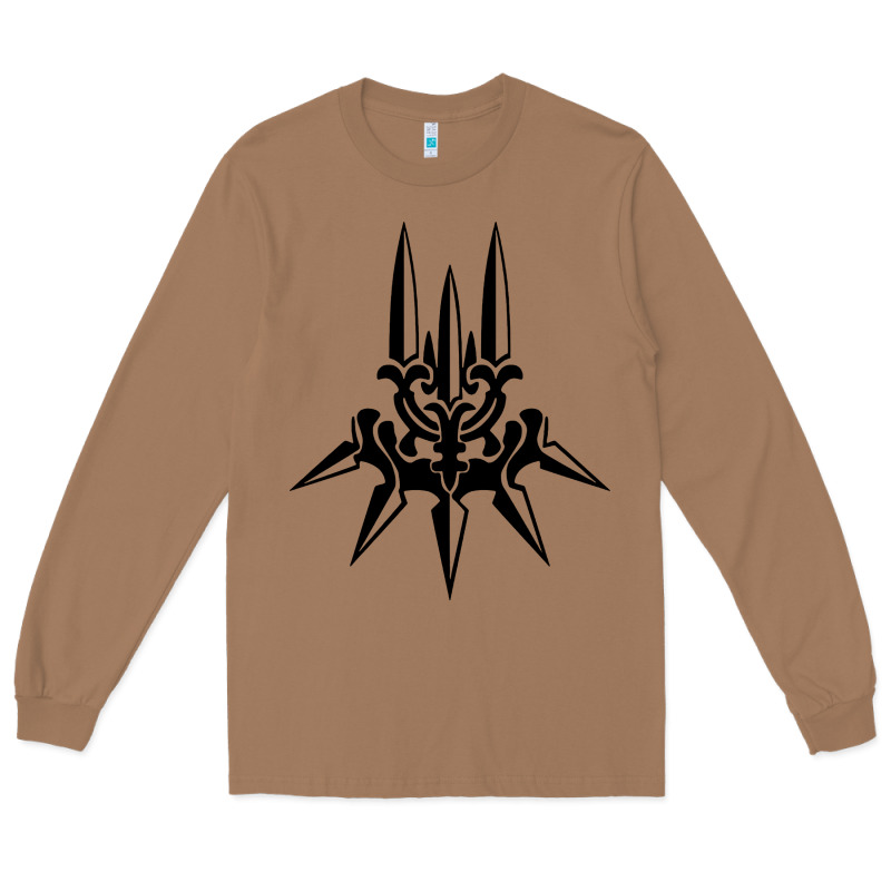 Yorha White Insignia Long Sleeve Tee by artisFamous | Teevron