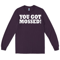 Plum you got mossed Long Sleeve Tee - artisFamous