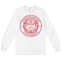 White northeastern university Long Sleeve Tee - artisFamous