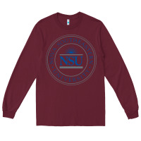 Burgundy nova university Long Sleeve Tee - artisFamous