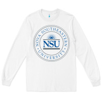 White nova university Long Sleeve Tee - artisFamous