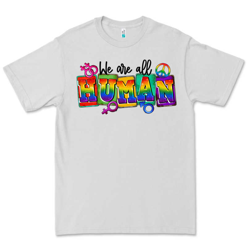 We Are All Human Premium Tee by FaDigitalArtStudio | Teevron