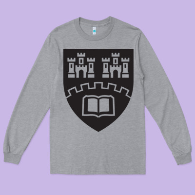 Northumbria University New Coat Of Arms Long Sleeve Tee Designed By Artisfamous