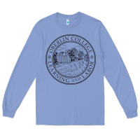 Colony Blue oberlin college, oberlin, oh, Long Sleeve Tee - artisFamous
