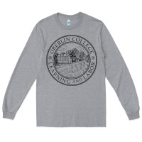 Heather Grey oberlin college, oberlin, oh, Long Sleeve Tee - artisFamous