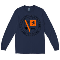 Navy occidental college Long Sleeve Tee - artisFamous
