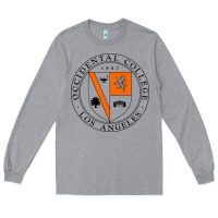 Heather Grey occidental college Long Sleeve Tee - artisFamous