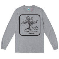 Heather Grey pitzer college seal, cali Long Sleeve Tee - artisFamous