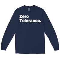 Navy zero tolerance Long Sleeve Tee - artisFamous