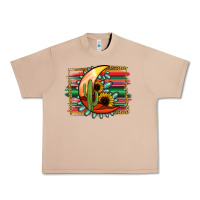 Burro turquoise desert moon serape background Urban Heavy Tee - Jasminsmagicworld