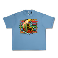 Pebble Blue turquoise desert moon serape background Urban Heavy Tee - Jasminsmagicworld