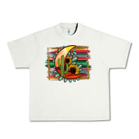 Pistachio turquoise desert moon serape background Urban Heavy Tee - Jasminsmagicworld