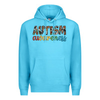 Ocean Blue autism awareness Premium Hoodie - Artiststas