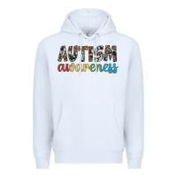 White autism awareness Premium Hoodie - Artiststas