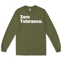 Army Green zero tolerance Long Sleeve Tee - artisFamous