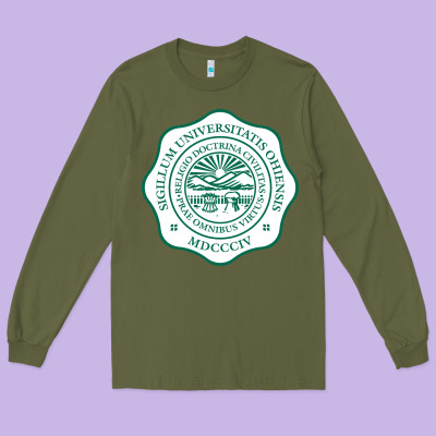 Ohio University Long Sleeve Tee Designed By Artisfamous