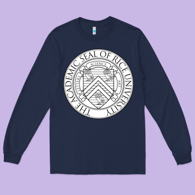 Rice University Long Sleeve Tee Designed By Artisfamous