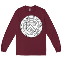 Burgundy rice university Long Sleeve Tee - artisFamous