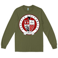 Army Green seattle university Long Sleeve Tee - artisFamous