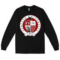 Black seattle university Long Sleeve Tee - artisFamous