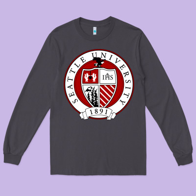 Seattle University Long Sleeve Tee Designed By Artisfamous
