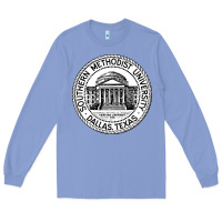 Colony Blue southern methodist university Long Sleeve Tee - artisFamous