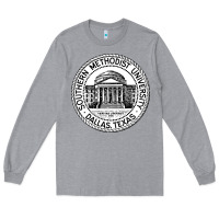 Heather Grey southern methodist university Long Sleeve Tee - artisFamous
