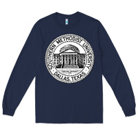 Navy southern methodist university Long Sleeve Tee - artisFamous