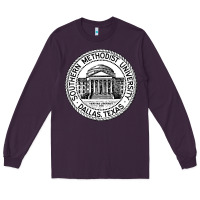 Plum southern methodist university Long Sleeve Tee - artisFamous