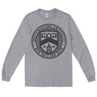 Heather Grey southwestern university Long Sleeve Tee - artisFamous
